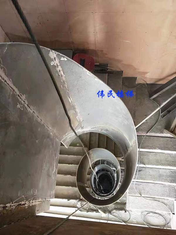 杭州旋转钢架楼梯